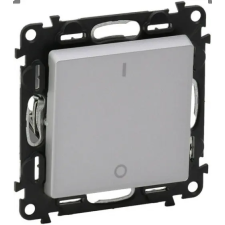 LEGRAND 752302 Valena Life kétpólusú kapcsoló 16 AX,230V,alumínium villanyszerelés