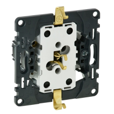 LEGRAND 753026 Valena InMatic gyermekvédelemmelrugós vezetékbekötéssel 2x2P+F csatlakozóaljzat (753026) villanyszerelés