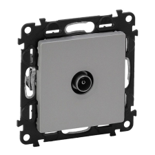 LEGRAND 753351 Valena Life csillagpontos 15 dB alumínium TV aljzat (753351) villanyszerelés