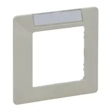 LEGRAND 754051 Valena Life egyes keret, címketartóval elefántcsont villanyszerelés