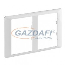 LEGRAND 754222 Valena Life kettős keret 2x2P+F csatlakozóaljzathoz fehér villanyszerelés