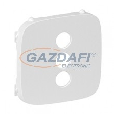 LEGRAND 754725 Valena Allure RCA (audió / videó) csatlakozóaljzat burkolat, Fehér villanyszerelés
