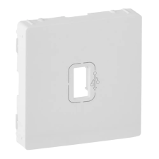 LEGRAND 754750 Valena Life elővezetékezett USB adatátviteli csatlakozóaljzat burkolat, fehér villanyszerelés