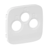 LEGRAND 754795 Valena Allure TV-RD-SAT aljzat burkolat, Fehér