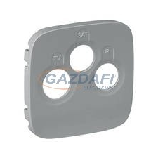 LEGRAND 754797 Valena Allure TV-RD-SAT aljzat burkolat, Alumínium villanyszerelés