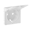 LEGRAND 754840 Valena Life 2P+F csatlakozóaljzat burkolat csapófedéllel fehér
