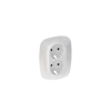 LEGRAND 754955 Valena Allure 2x2P+F aljzat monobloc burkolat + kerettel, Fehér