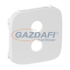 LEGRAND 755285 Valena Allure Banándugós mono hangszóró-csatlakozóaljzat burkolat, Fehér villanyszerelés
