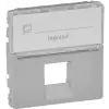LEGRAND 755472 Valena Life 1xRJ45 csatlakozóaljzat burkolat, címketartóval alumínium