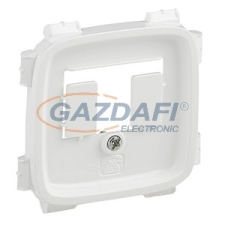 LEGRAND 755495 Valena Allure TAE/TDO aljzat burkolat, Fehér villanyszerelés