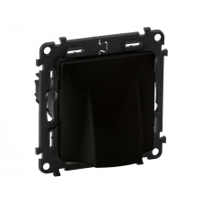 LEGRAND 756344 Valena Life kábelkivezető mechanizmus burkolattal, sorkapocs nélkül, fekete villanyszerelés