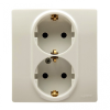 LEGRAND 764634 Niloé bézs 2×2P+F csatlakozóaljzat