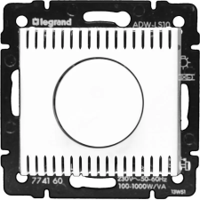 LEGRAND 770060 Valena forgatógombos fényerőszabályzó 100-1000W izzó- és halogénlámpához, fehér villanyszerelés