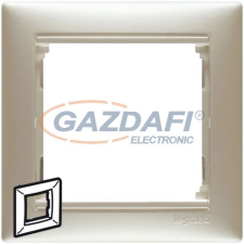 LEGRAND 770471 Valena egyes keret, kagylóhéj villanyszerelés
