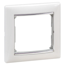 LEGRAND 770491 Valena Fehér / Ezüst, egyes keret villanyszerelés