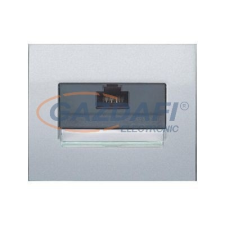 LEGRAND 771375 Galea Life 2xRJ11/45 burkolat alumínium villanyszerelés