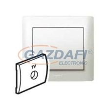LEGRAND 771566 Galea Life TV burkolat gyöngyház villanyszerelés