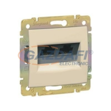 LEGRAND 774147 Valena 2xRJ45 LCS2 Cat6 UTP aljzat, körömmel elefáncsont villanyszerelés
