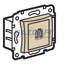 LEGRAND 774170 Valena 2xUSB töltő aljzat, elefántcsont,1500mA villanyszerelés