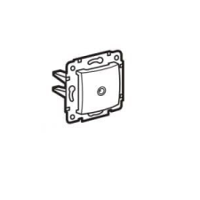 LEGRAND 774329 Valena TV antenna-csatlakozóaljzat végzáró, 1,5dB, elefántcsont villanyszerelés