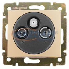 LEGRAND 774336 Valena TV-RD-SAT végzáró, 10 dB, elefántcsont villanyszerelés