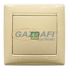 LEGRAND 774348 Valena keresztkapcsoló jelzőfénnyel, elefántcsont villanyszerelés