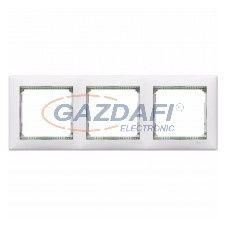 LEGRAND 774463 Valena Hármas Keret Vízszintes Kristály villanyszerelés