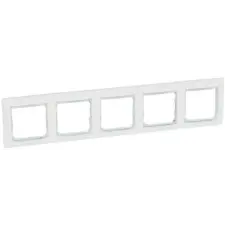 LEGRAND 774465 Valena Ötös Keret Vízszintes Kristály villanyszerelés