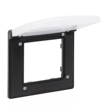LEGRAND 863596 Niloé Step 1-es keret, IP44, fekete villanyszerelés