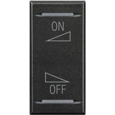 LEGRAND Axolute billentyűhöz, 1 modul ON-OFF, fekete HS4911AI villanyszerelés