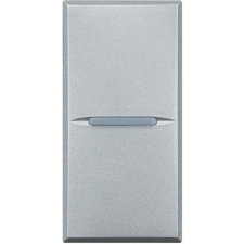 LEGRAND Axolute HC4003A váltó-egypól kapcsoló 1 modulos, alumínium villanyszerelés