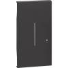 LEGRAND BTICINO LivingNow vezérelt dimmer burkolat fekete KG33M2