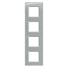 LEGRAND BTICINO LL takarókeret 2+2+2+2m szögletes KG LNA4802M4KG villanyszerelés