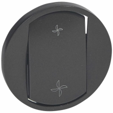 LEGRAND CÉLIANE 2 FOK.VENTILLÁT.VEZ.BURK.GRA villanyszerelés