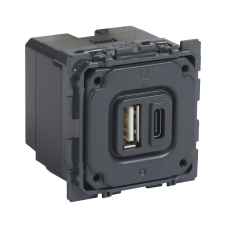 LEGRAND CÉLIANE 2x USB A+C TÖLTŐALJZ. 2400mA villanyszerelés