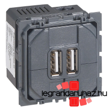 LEGRAND Céliane 2XUSB töltőaljzat, 1500 mA 067462 villanyszerelés