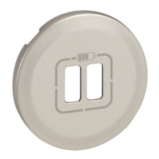 LEGRAND Céliane 2xUSB töltőaljzat burkolat, titán villanyszerelés