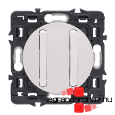 LEGRAND Céliane csillárkapcsoló 10 AX, fehér CF2X067002K-K világítási kellék