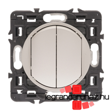 LEGRAND Céliane csillárkapcsoló 10 AX, titánium CT2X067002-HK világítási kellék