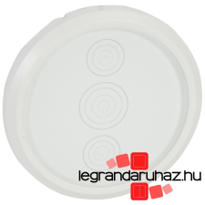 LEGRAND Céliane érintős redőnykapcsoló billentyű, fehérüveg, fehér körgyűrű 068045 villanyszerelés