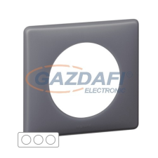 LEGRAND Céliane hármas keret, kékesszürke villanyszerelés