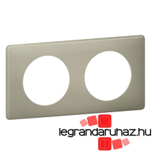 LEGRAND Céliane kettős keret, agyag 066712 villanyszerelés