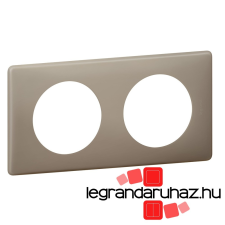 LEGRAND Céliane kettős keret, homokkő 066722 villanyszerelés