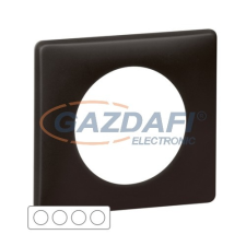 LEGRAND Céliane négyes keret, bazalt villanyszerelés