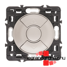 LEGRAND Céliane redőnynyomó, titánium CT067602-HK redőny