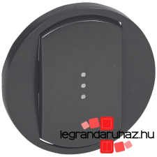 LEGRAND Céliane széles billentyű, fényjelzős, grafit 067903 villanyszerelés