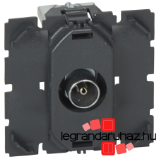 LEGRAND Céliane TV aljzat, végzáró 1,5dB 067382 villanyszerelés