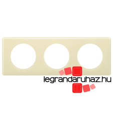 LEGRAND Céline hármas keret elefántcsont 066623 villanyszerelés