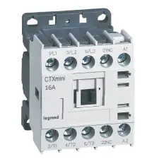 LEGRAND CTX3 Mini ip. mágneskapcs. 3P 16A 1NY 24V AC villanyszerelés
