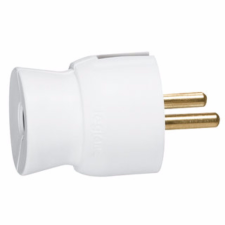 LEGRAND dugvilla műanyag fehér, hátsó kivezetéssel (50315) villanyszerelés